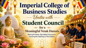 Thumbnail for: Imperial College of Business Studies Unites with Student Council for a Meaningful Vesak Dansala