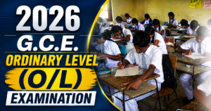 Thumbnail for: 2026 G.C.E. Ordinary Level (O/L) Examination 